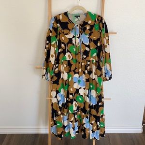 Who What Wear oversized collar dress